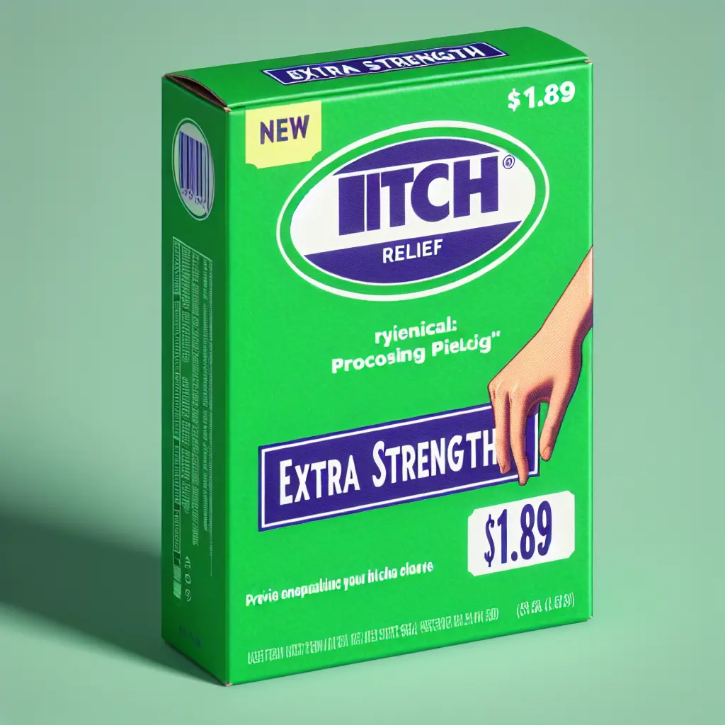 Representation of Benadryl Extra Strength Itch Relief Stick por $1.89